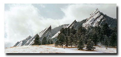 Flatirons in Winter